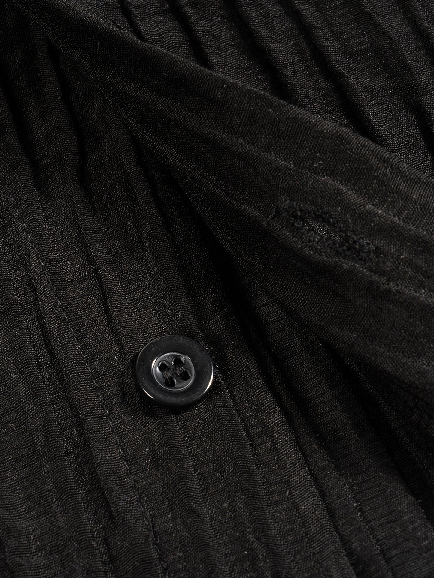 SHORT-SLEEVE,BUTTON-UPS,BLACK,LUXURY,LOOSE,BAGGY,SHIRT