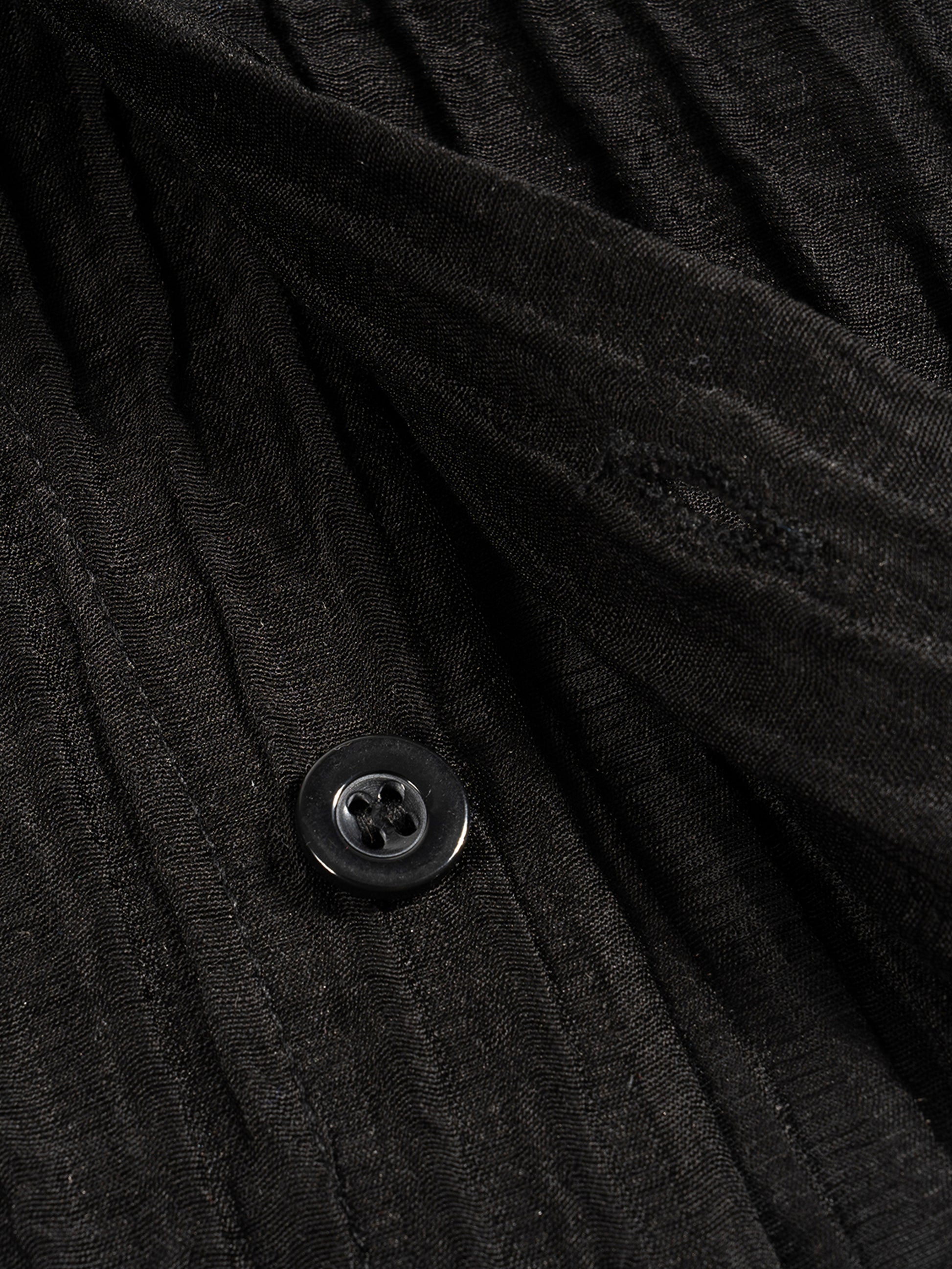 SHORT-SLEEVE,BUTTON-UPS,BLACK,LUXURY,LOOSE,BAGGY,SHIRT
